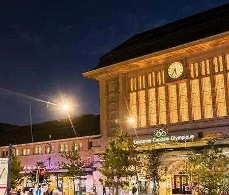 Superbe En Plein Centre A Gare Апартаменты Лозанна