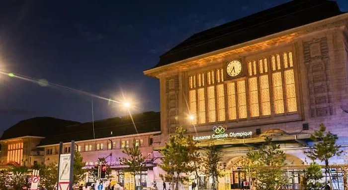 Superbe En Plein Centre A Gare Апартаменты Лозанна